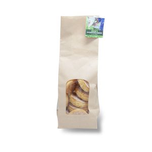 pacco di biscotti con ricotta di capra